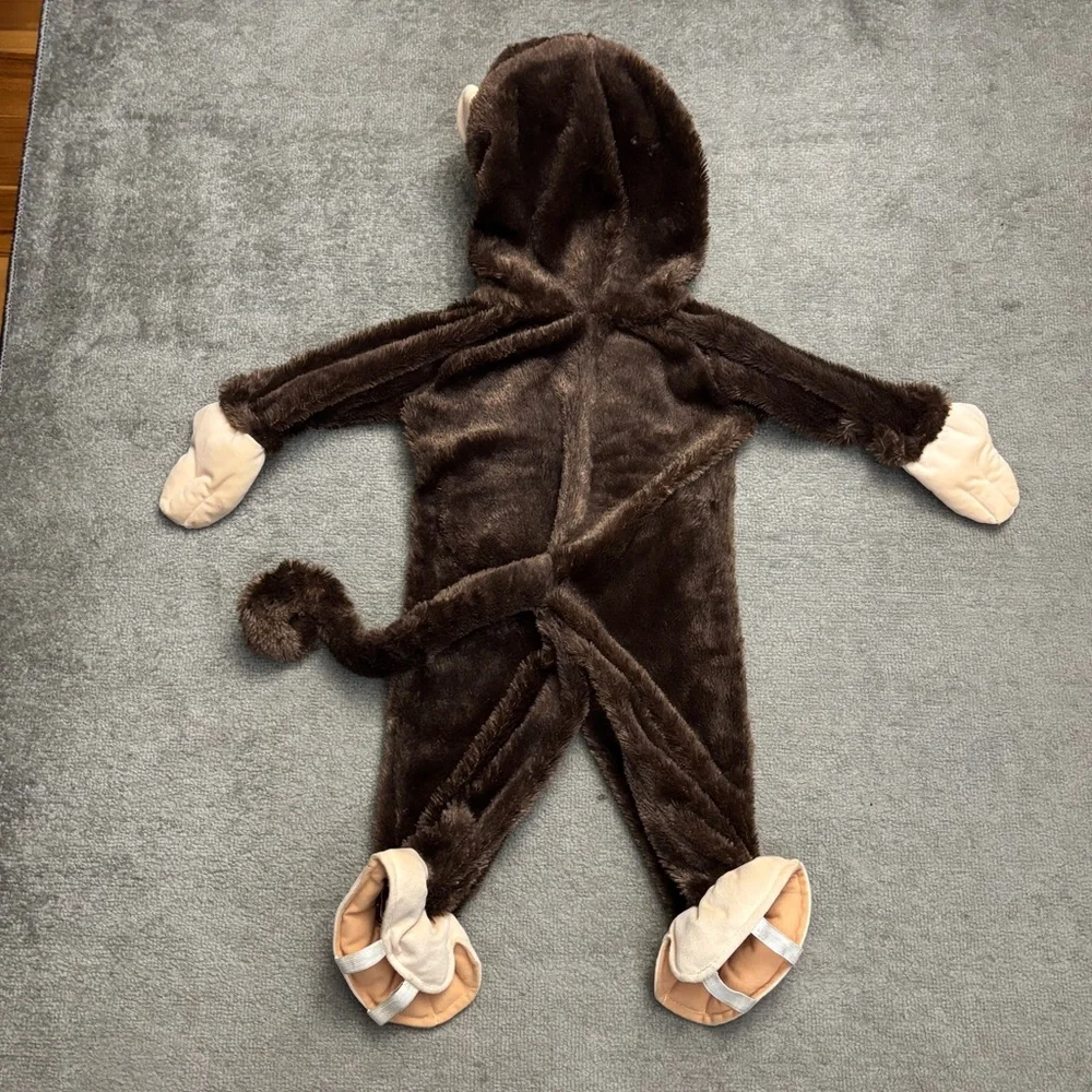 Authentic Kids Monkey Halloween Dress Up Costume Baby Infant